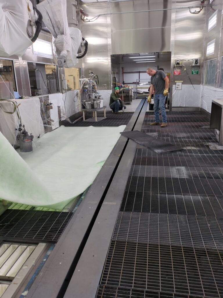 Equipment maintenance.